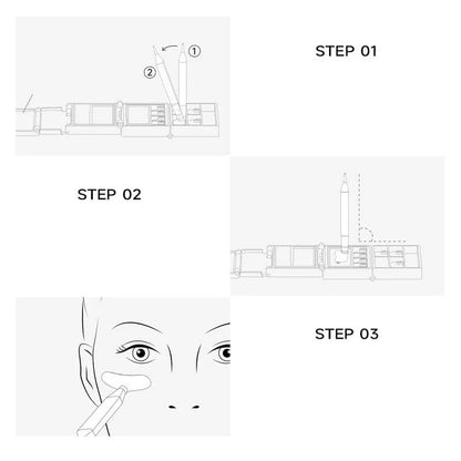 Eyeliner and Lower Lash Stamp