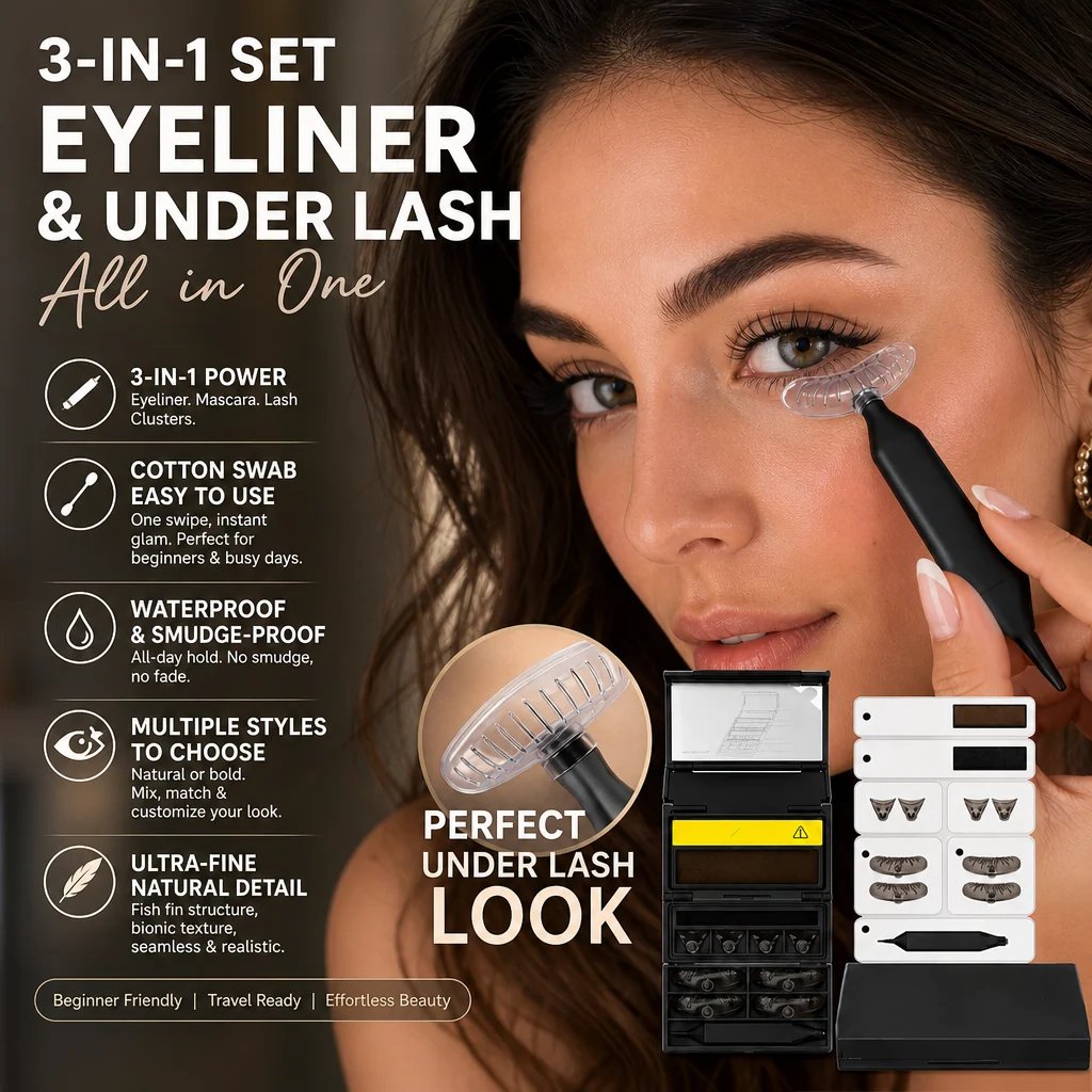 Eyeliner and Lower Lash Stamp