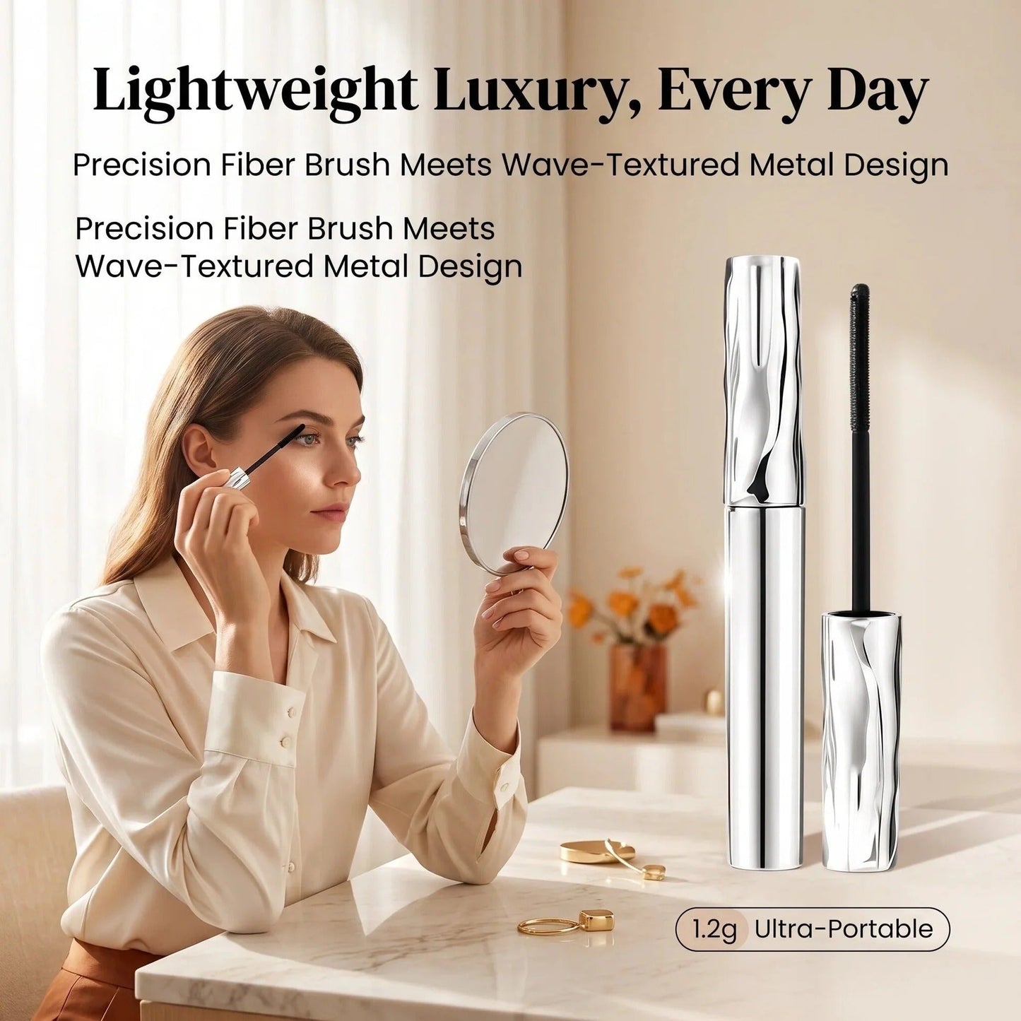 ✨Ultimate Waterproof & Sweatproof Lengthening & Curling Mascara👁️