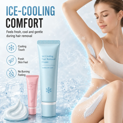 🥳 Hair Removal Cream – Enriched with Rose & Lavender Oil, Niacinamide Brightening – Inhibits Regrowth, Longer-Lasting Smoothness! 💖💨
