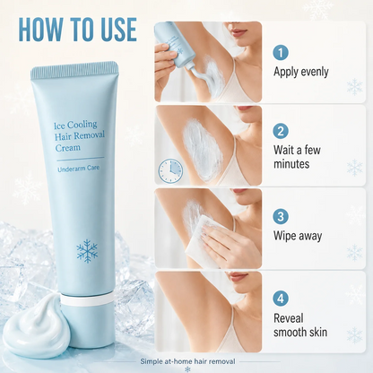 🥳 Hair Removal Cream – Enriched with Rose & Lavender Oil, Niacinamide Brightening – Inhibits Regrowth, Longer-Lasting Smoothness! 💖💨