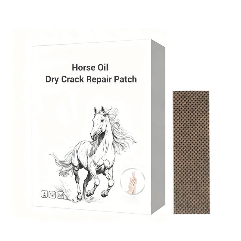 ⏰ Horse Oil Hand & Feet Repair Patch |  Intensive Hydration for Dry Cracked Skin, Long-Lasting Relief | Perfect Winter Care Gift Set ✨