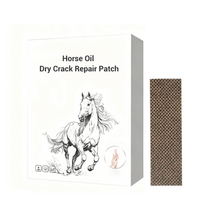 ⏰ Horse Oil Hand & Feet Repair Patch |  Intensive Hydration for Dry Cracked Skin, Long-Lasting Relief | Perfect Winter Care Gift Set ✨
