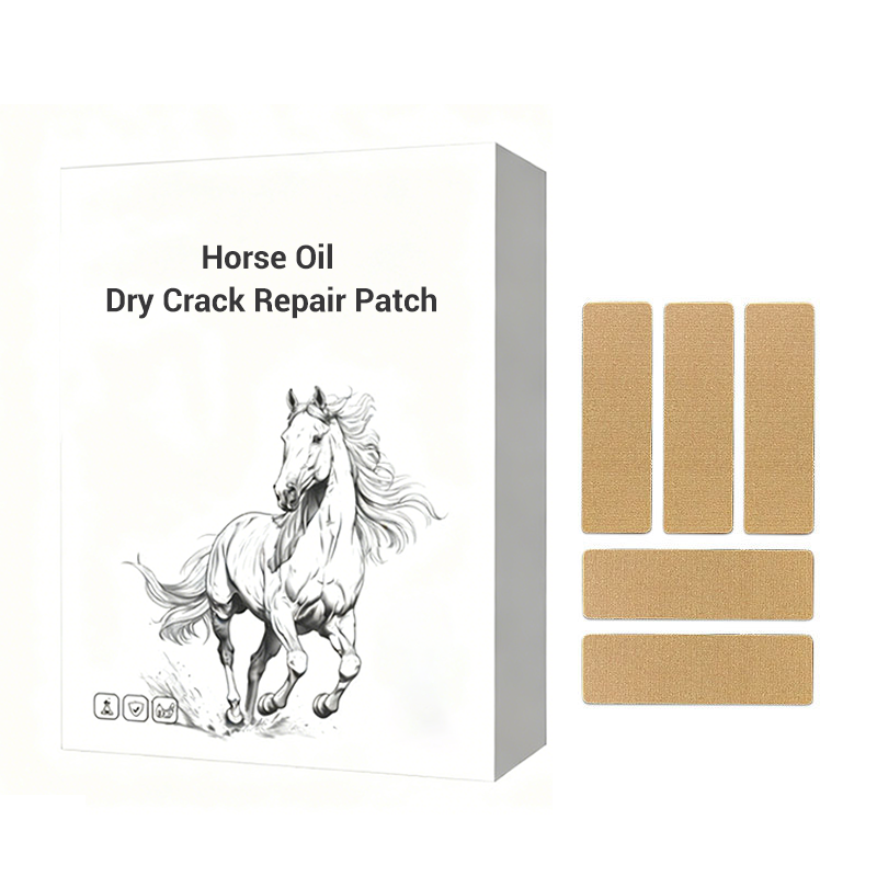 ⏰ Horse Oil Hand & Feet Repair Patch |  Intensive Hydration for Dry Cracked Skin, Long-Lasting Relief | Perfect Winter Care Gift Set ✨